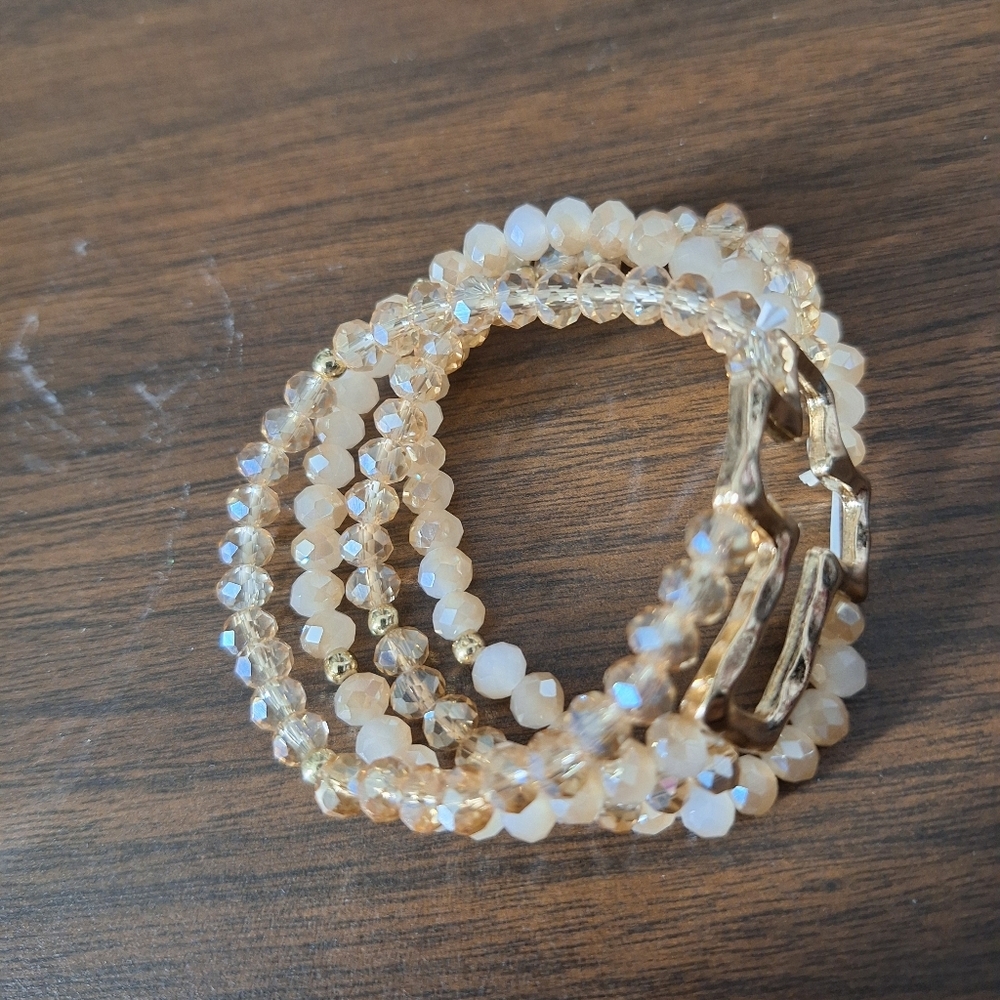 Inspirational bracelet beaded boutique cross bracelet - Picture 2 of 6